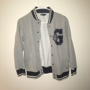 Vintage style baseball jacket